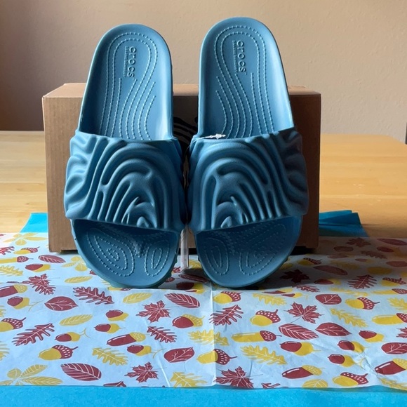 💙 SALEHE BEMBURY X CROCS THE POLLEX SLIDE  💙 NWT 💙 - Picture 7 of 16